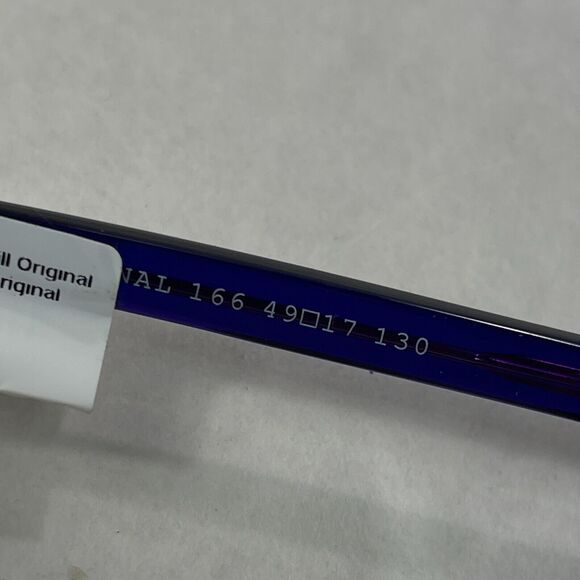 Jackson Rogers Eyglasses 49-17-130 FRAMES ONLY Still Original Clear Blue 166 - Picture 5 of 7